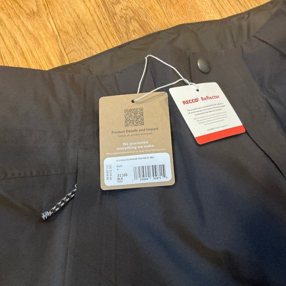 Women’s Patagonia Ski Pants-Black,  Medium/Regular - Picture 4 of 4